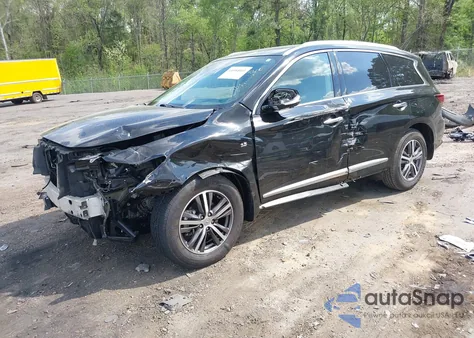 2019 Infiniti Qx60 Luxe from USA, damaged, VIN 5N1DL0MN2KC552756